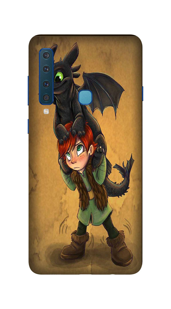 Dragon Mobile Back Case for Galaxy A9 2018   (Design - 336)