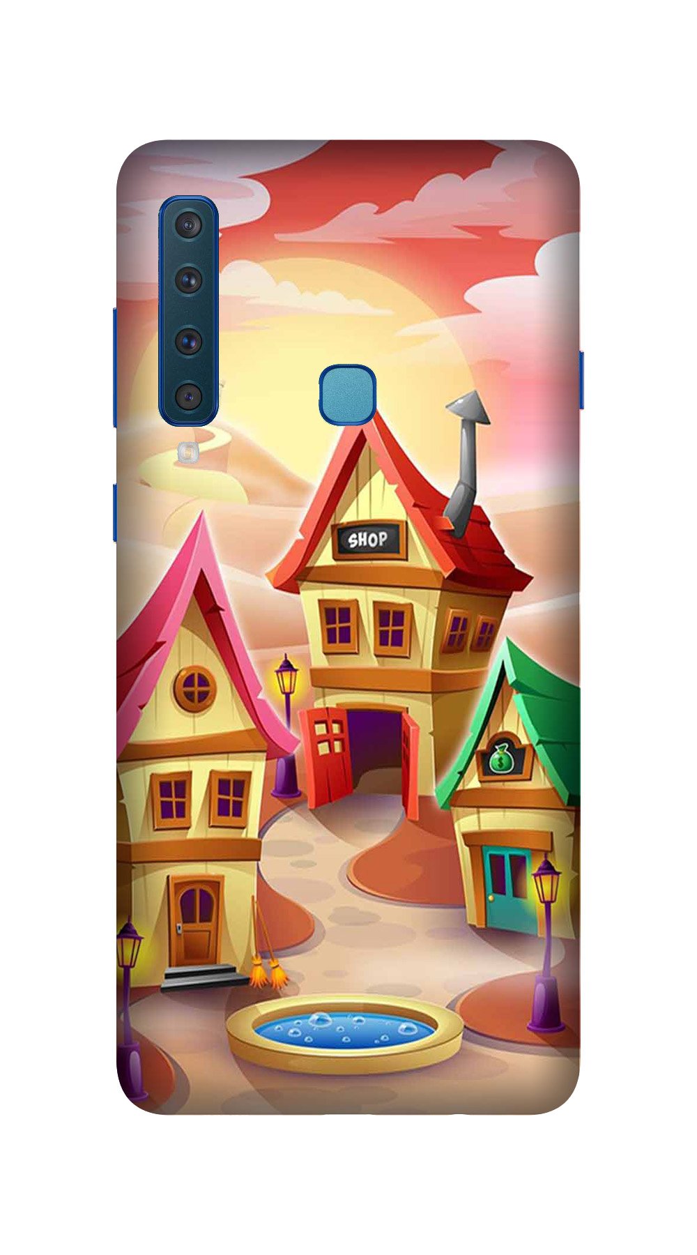Sweet Home Mobile Back Case for Galaxy A9 2018   (Design - 338)