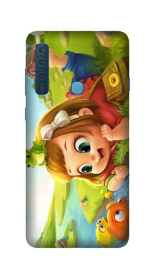 Baby Girl Mobile Back Case for Galaxy A9 2018   (Design - 339)