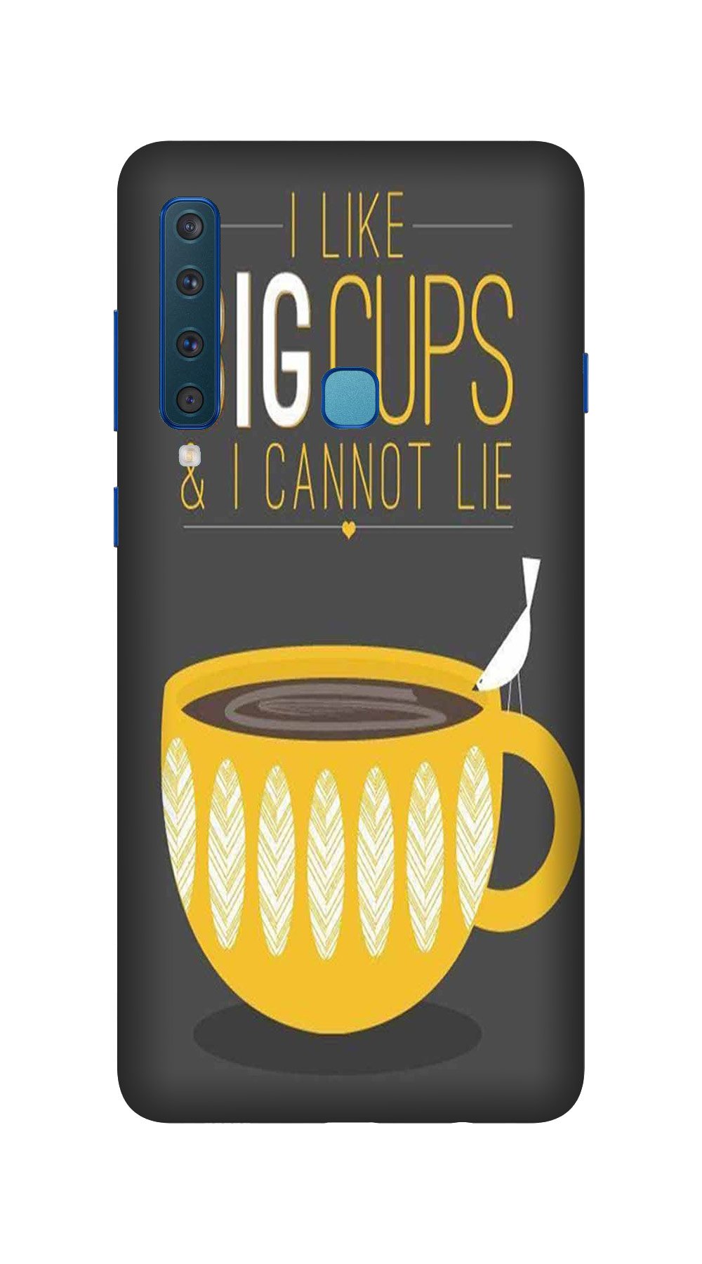 Big Cups Coffee Mobile Back Case for Galaxy A9 2018   (Design - 352)