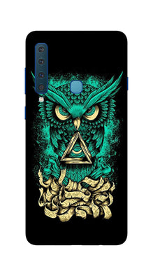 Owl Mobile Back Case for Galaxy A9 2018   (Design - 358)