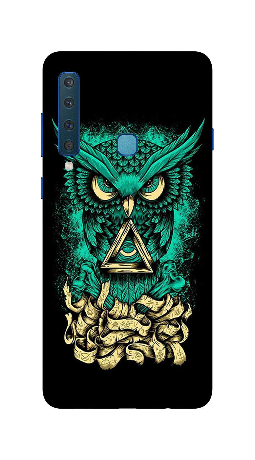 Owl Mobile Back Case for Galaxy A9 2018   (Design - 358)