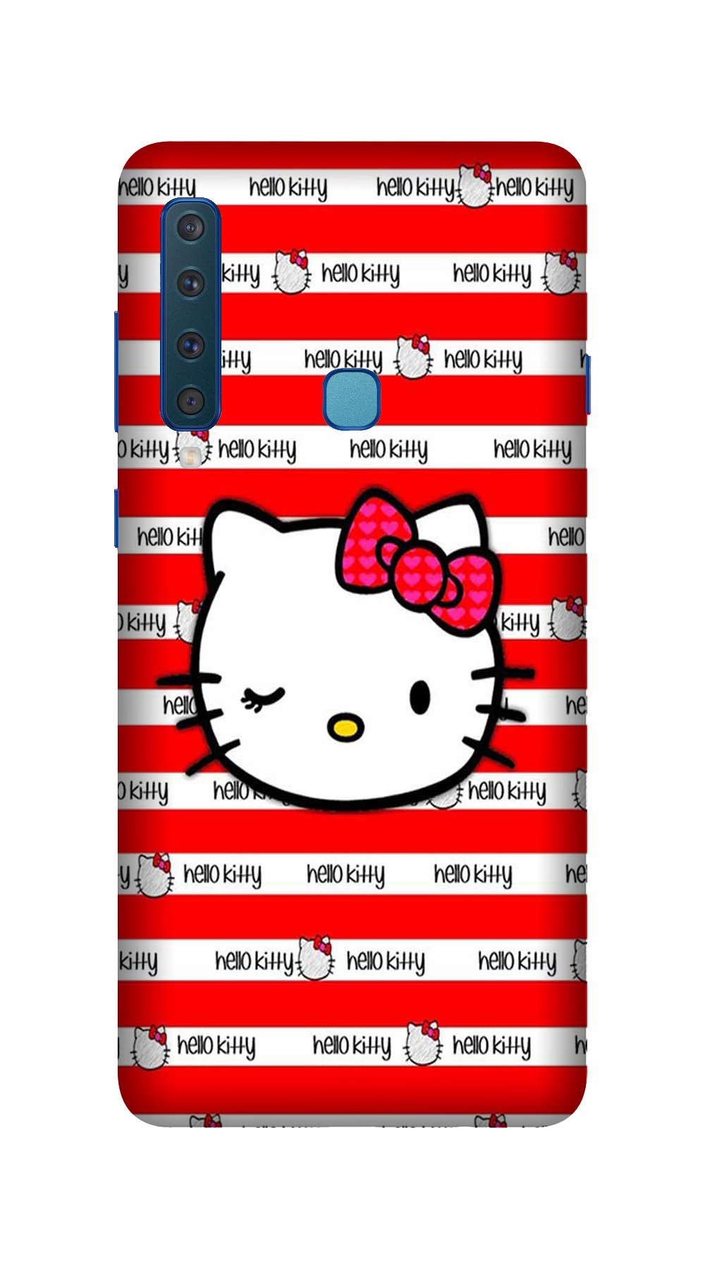 Hello Kitty Mobile Back Case for Galaxy A9 2018   (Design - 364)