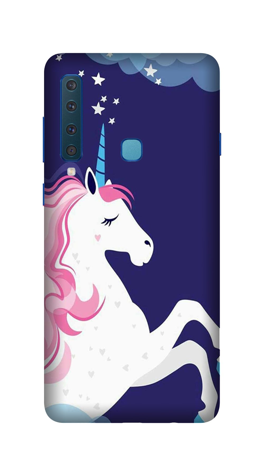 Unicorn Mobile Back Case for Galaxy A9 2018   (Design - 365)