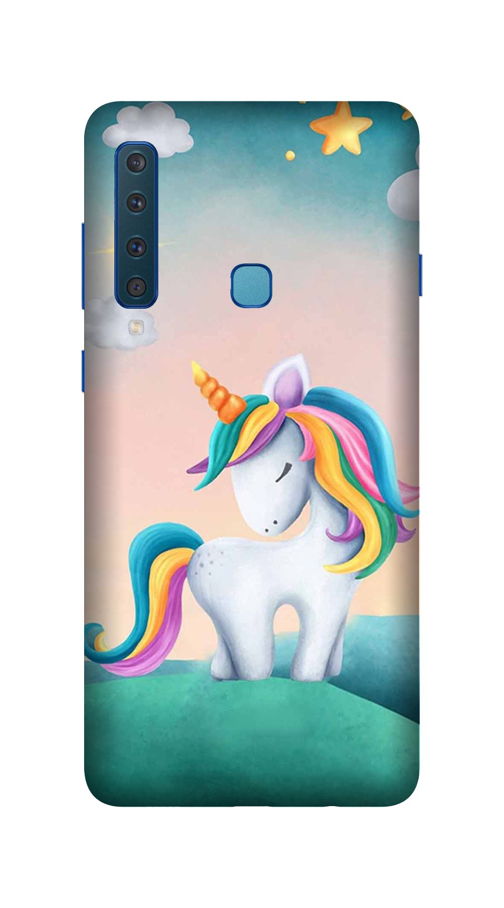 Unicorn Mobile Back Case for Galaxy A9 2018   (Design - 366)