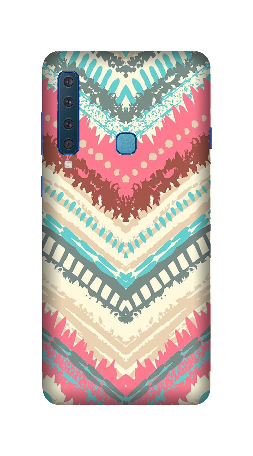 Pattern Mobile Back Case for Galaxy A9 2018   (Design - 368)