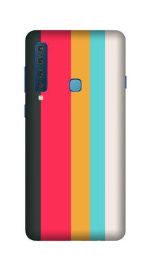 Color Pattern Mobile Back Case for Galaxy A9 2018   (Design - 369)