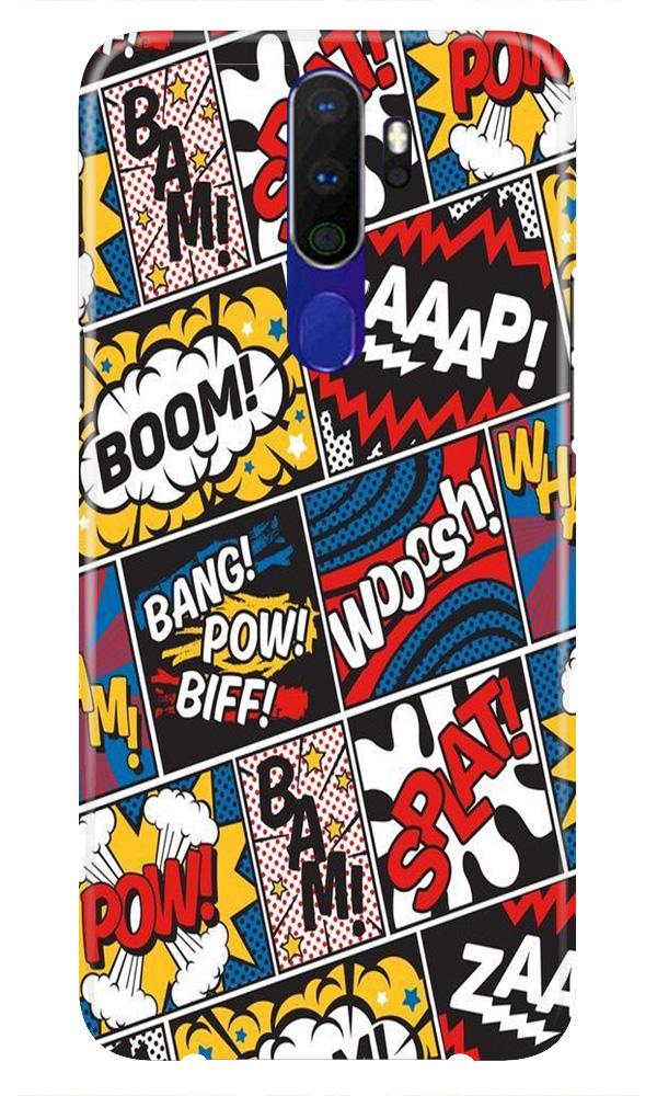 Boom Mobile Back Case for Oppo A9 2020  (Design - 302)