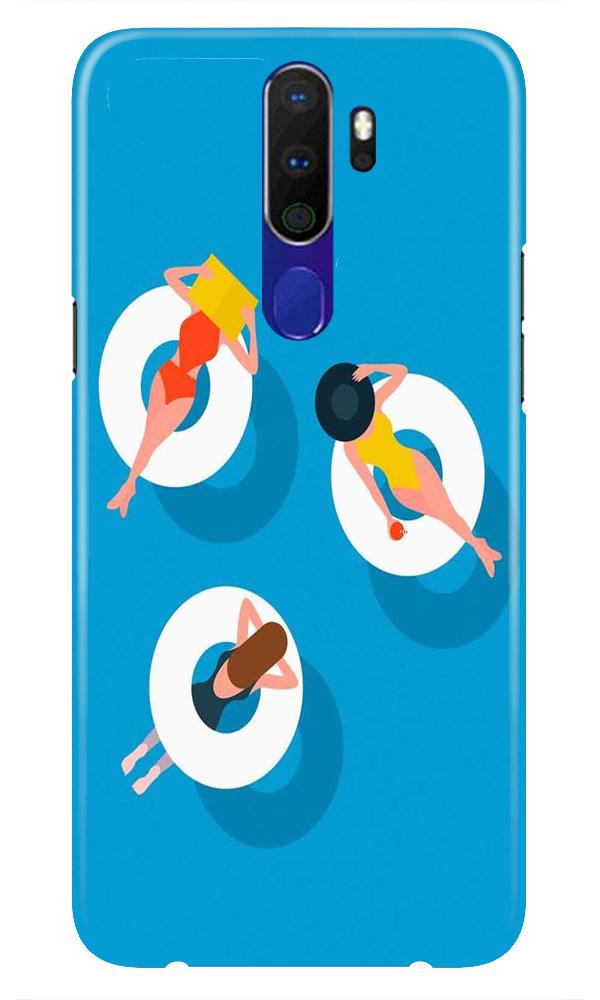 Girlish Mobile Back Case for Oppo A9 2020(Design - 306)