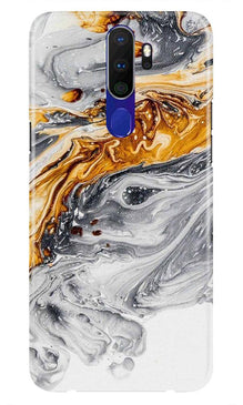 Marble Texture Mobile Back Case for Oppo A5 2020  (Design - 310)