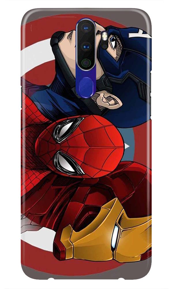 Superhero Mobile Back Case for Oppo A9 2020  (Design - 311)