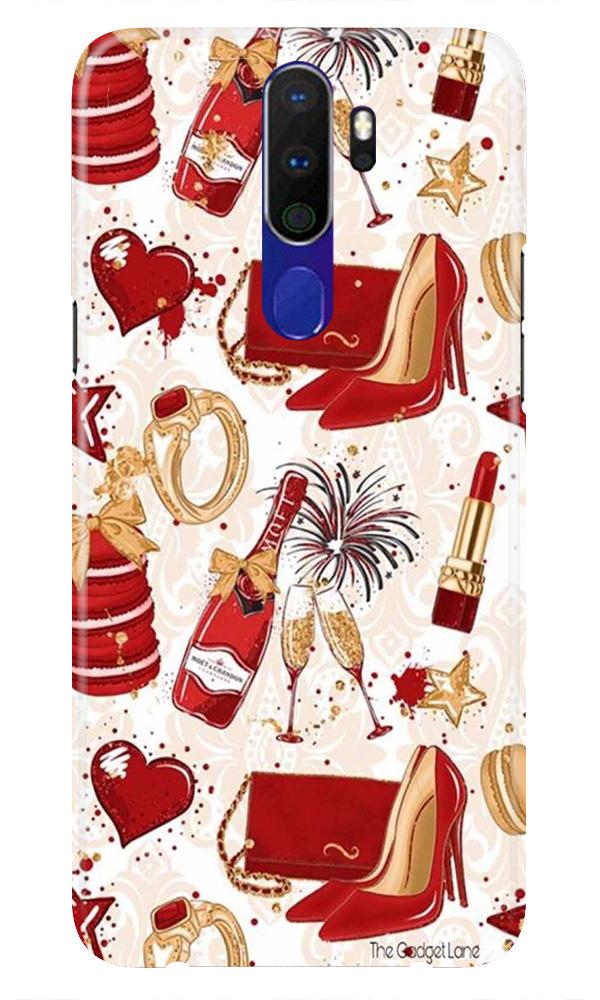 Girlish Mobile Back Case for Oppo A9 2020  (Design - 312)