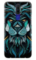 Lion Mobile Back Case for Oppo A9 2020  (Design - 314)