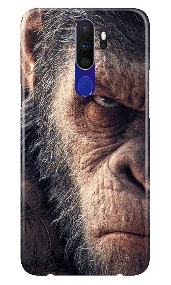 Angry Ape Mobile Back Case for Oppo A9 2020  (Design - 316)