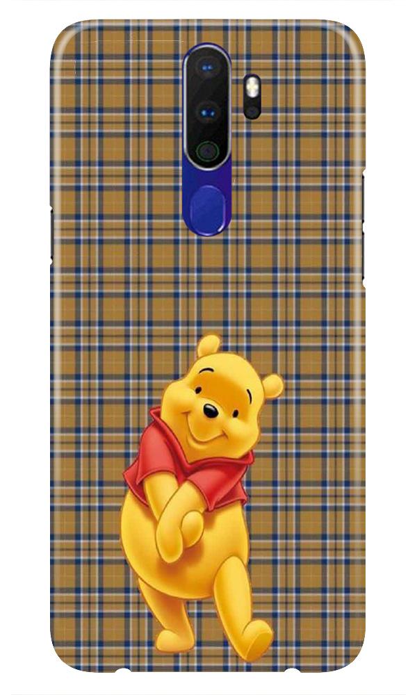 Pooh Mobile Back Case for Oppo A9 2020  (Design - 321)