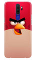 Angry Bird Red Mobile Back Case for Oppo A9 2020  (Design - 325)