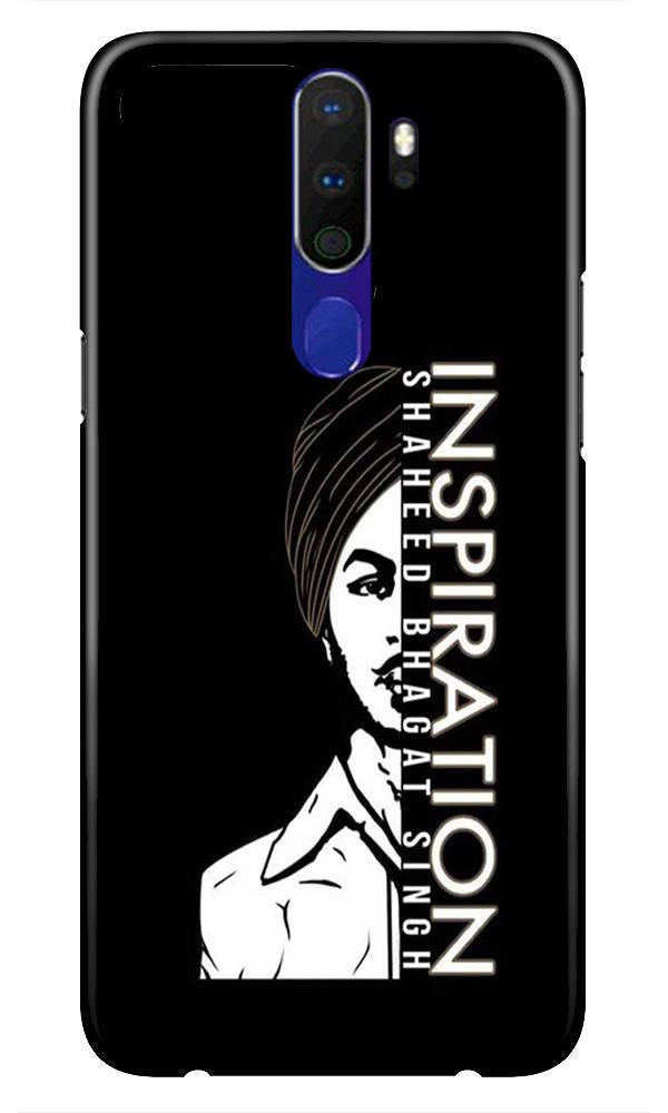 Bhagat Singh Mobile Back Case for Oppo A9 2020  (Design - 329)