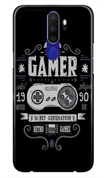 Gamer Mobile Back Case for Oppo A9 2020  (Design - 330)