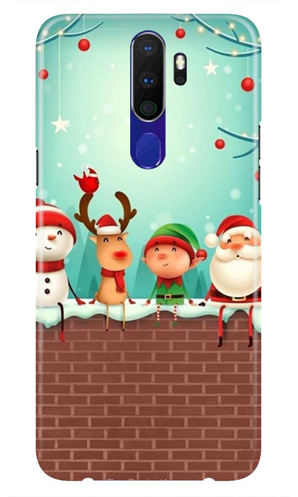 Santa Claus Mobile Back Case for Oppo A9 2020(Design - 334)