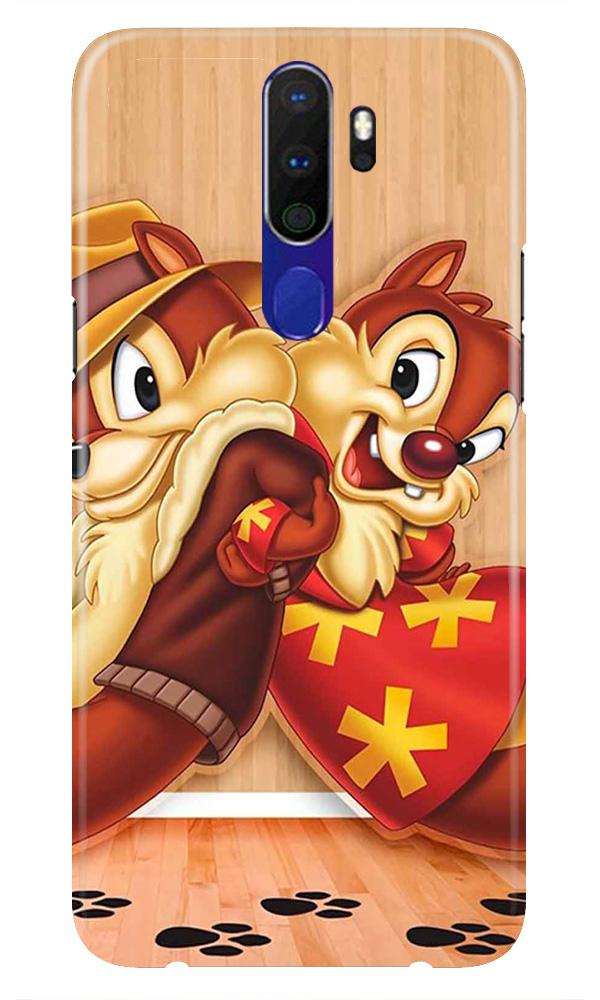 Chip n Dale Mobile Back Case for Oppo A9 2020  (Design - 335)