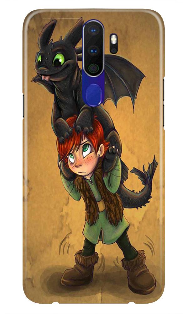 Dragon Mobile Back Case for Oppo A5 2020  (Design - 336)