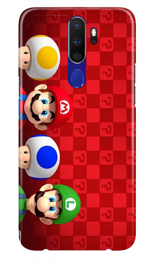 Mario Mobile Back Case for Oppo A9 2020(Design - 337)
