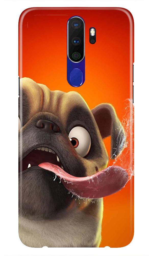 Dog Mobile Back Case for Oppo A9 2020(Design - 343)