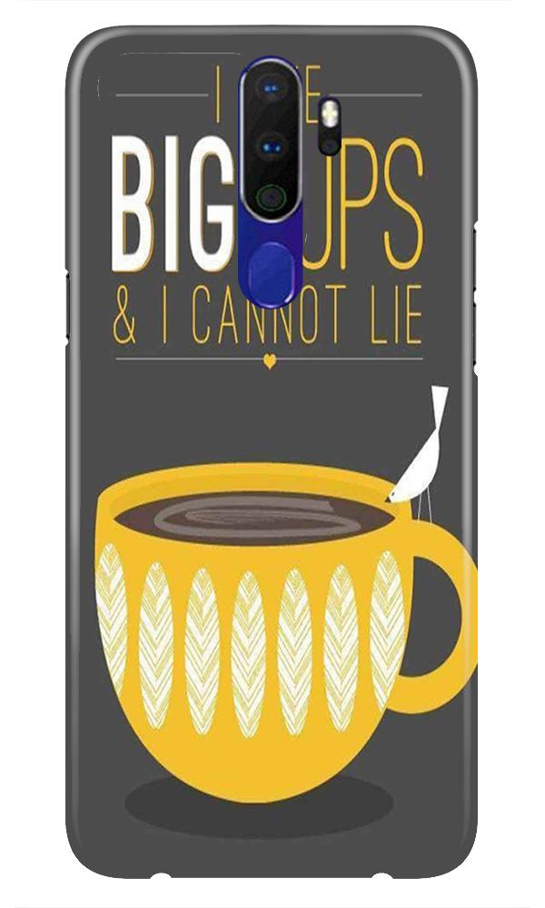 Big Cups Coffee Mobile Back Case for Oppo A9 2020(Design - 352)