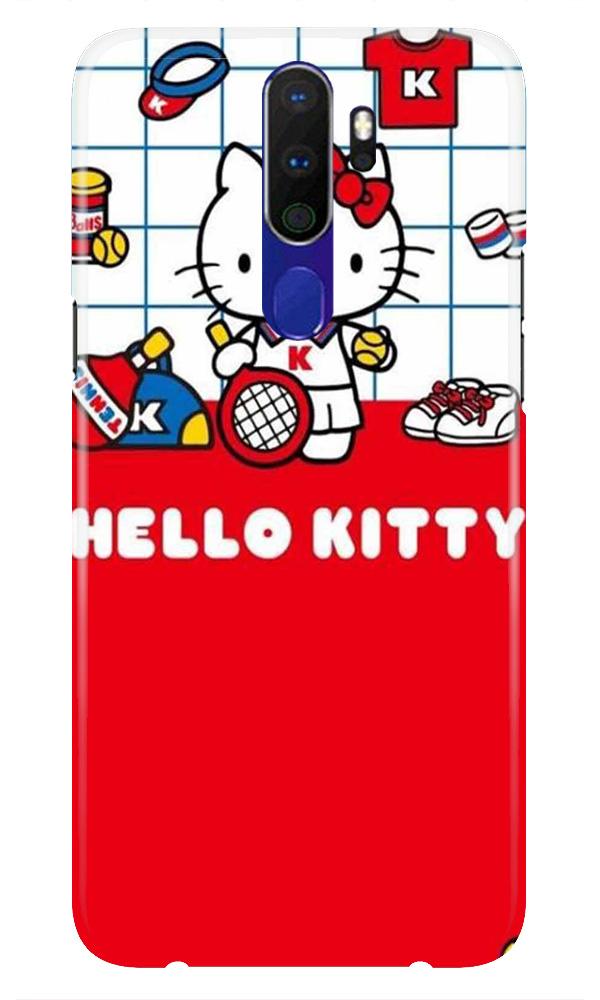 Hello Kitty Mobile Back Case for Oppo A9 2020(Design - 363)