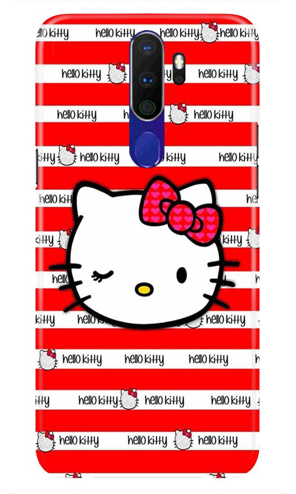 Hello Kitty Mobile Back Case for Oppo A9 2020(Design - 364)