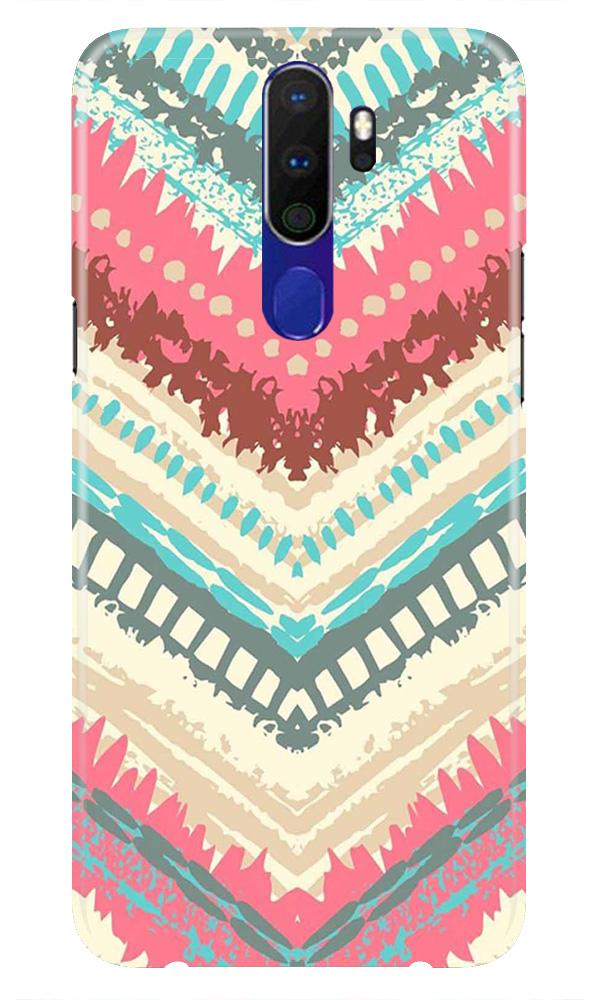 Pattern Mobile Back Case for Oppo A9 2020  (Design - 368)