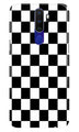 Black White Boxes Mobile Back Case for Oppo A9 2020  (Design - 372)