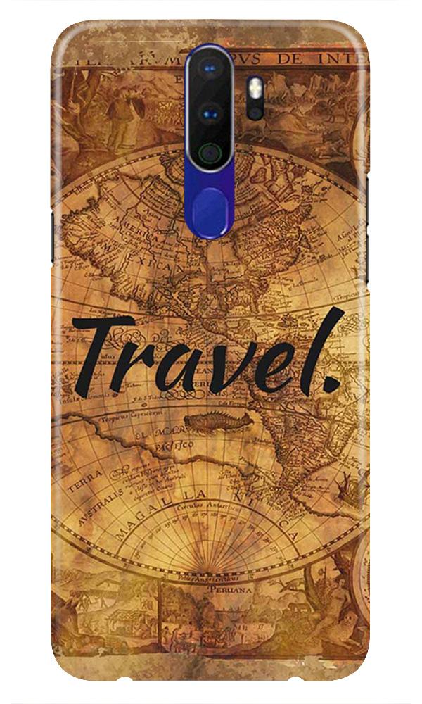Travel Mobile Back Case for Oppo A9 2020  (Design - 375)