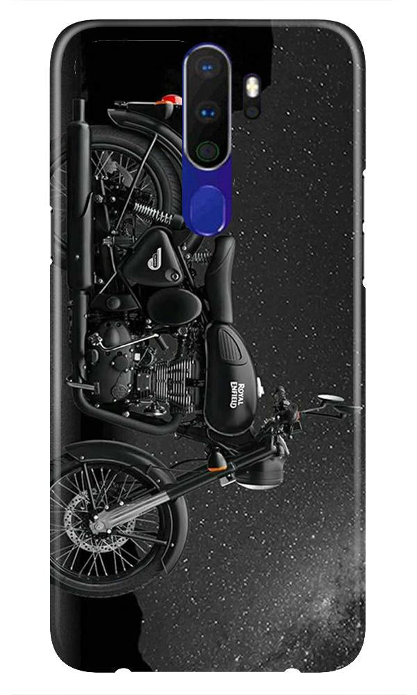 Royal Enfield Mobile Back Case for Oppo A9 2020  (Design - 381)