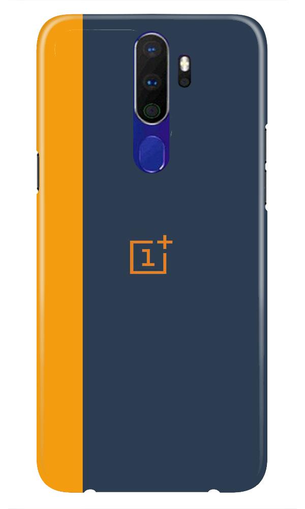 Oneplus Logo Mobile Back Case for Oppo A9 2020  (Design - 395)