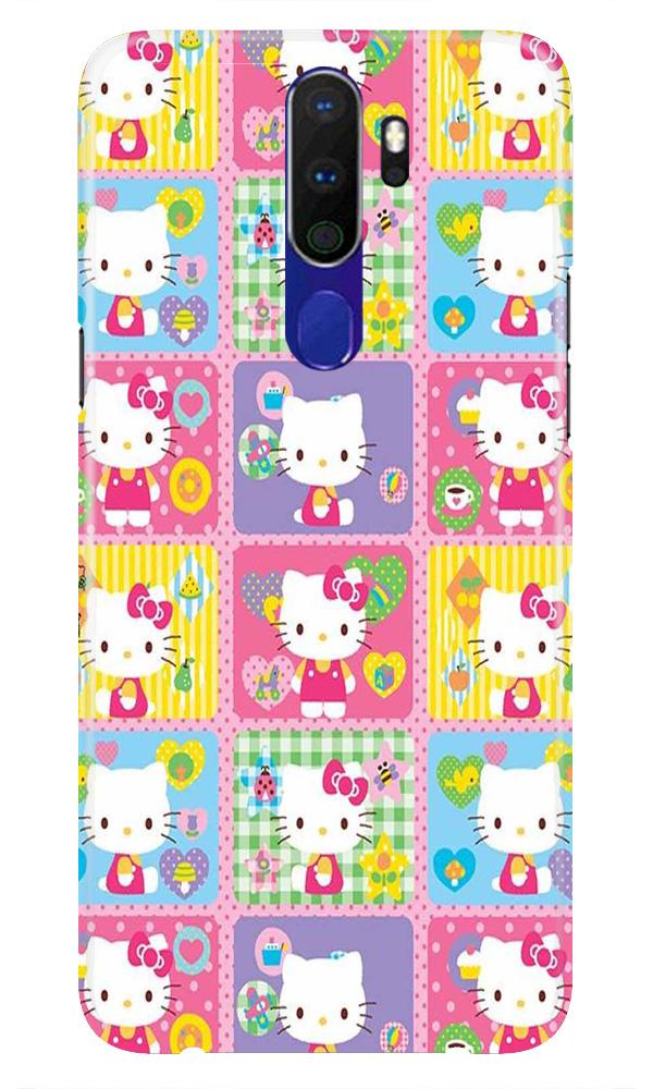 Kitty Mobile Back Case for Oppo A5 2020  (Design - 400)