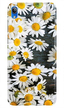 White flowers2 Mobile Back Case for Asus Zenfone Lite L1 (Design - 62)