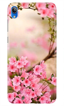 Pink flowers Mobile Back Case for Asus Zenfone Lite L1 (Design - 69)