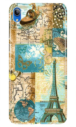 Travel Eiffel Tower Case for Asus Zenfone Lite L1 (Design No. 206)
