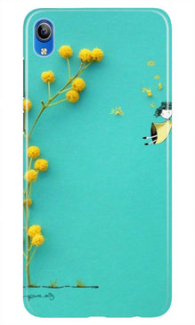 Flowers Girl Mobile Back Case for Asus Zenfone Lite L1 (Design - 216)