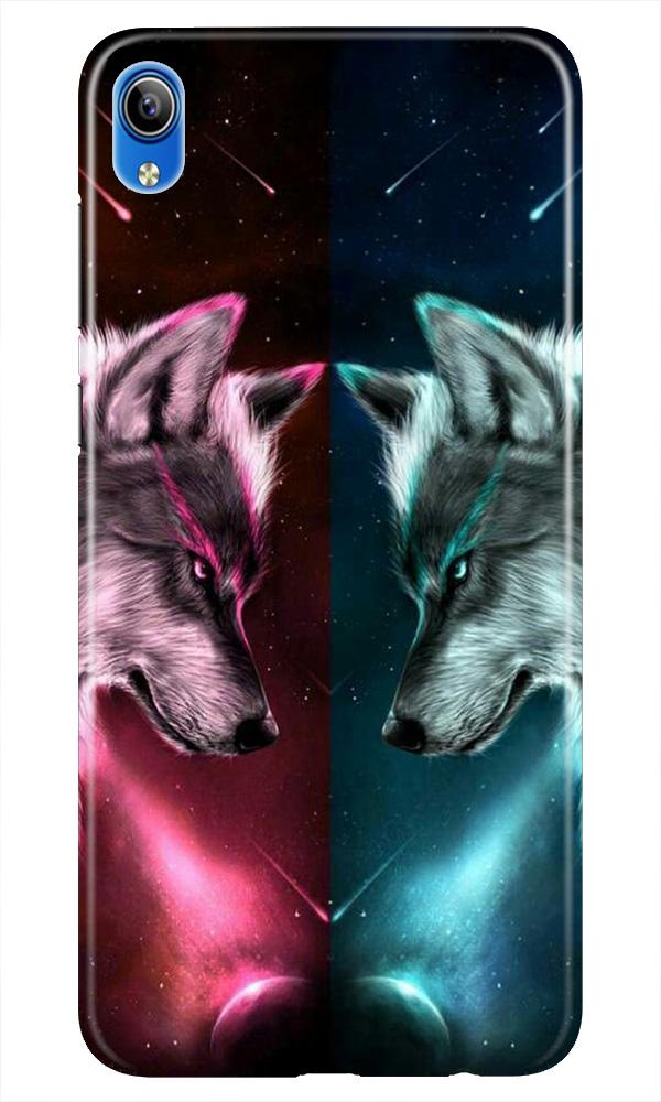 Wolf fight Case for Asus Zenfone Lite L1 (Design No. 221)