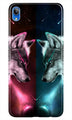 Wolf fight Case for Asus Zenfone Lite L1 (Design No. 221)