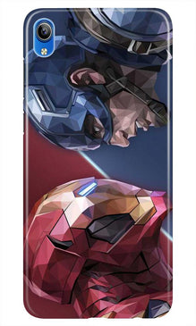 Ironman Captain America Mobile Back Case for Asus Zenfone Lite L1 (Design - 245)