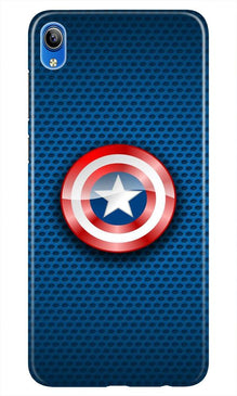 Captain America Shield Mobile Back Case for Asus Zenfone Lite L1 (Design - 253)