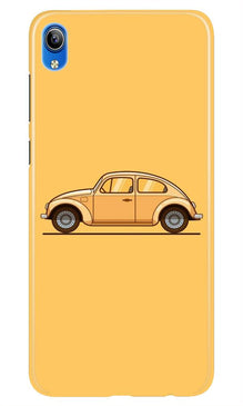 Vintage Car Mobile Back Case for Asus Zenfone Lite L1 (Design - 262)