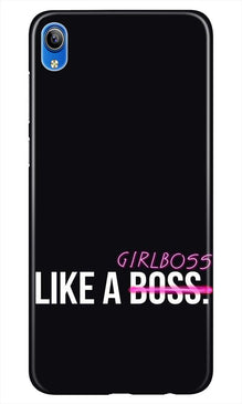 Like a Girl Boss Mobile Back Case for Asus Zenfone Lite L1 (Design - 265)