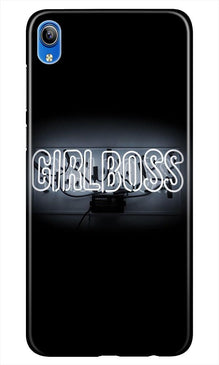 Girl Boss Black Mobile Back Case for Asus Zenfone Lite L1 (Design - 268)