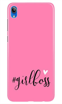 Girl Boss Pink Mobile Back Case for Asus Zenfone Lite L1 (Design - 269)