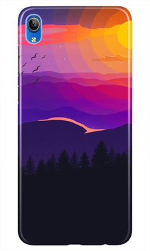 Sun Set Mobile Back Case for Asus Zenfone Lite L1 (Design - 279)
