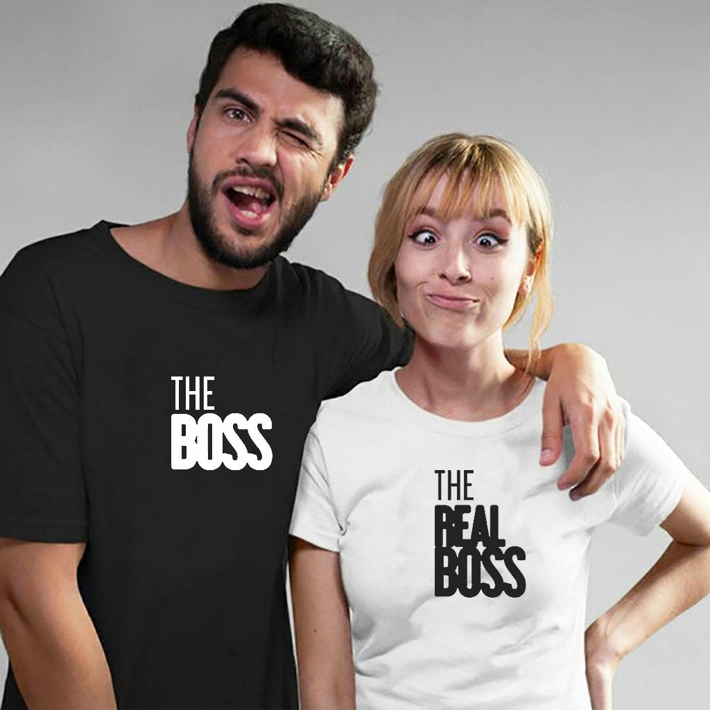 The Boss & TheReal Boss Couple Tee